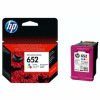 HP tinta 652,  F6V24AE  - tricolor